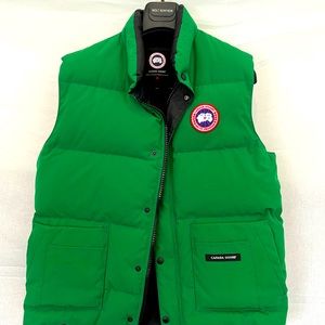 Rare Green Canada Goose Vest Large